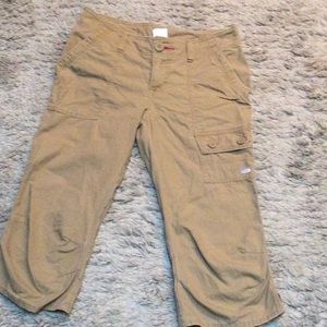 NWOT North face Capri’s